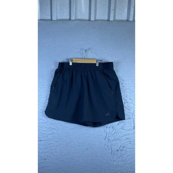 Adidas Aeroready Shorts Men Large Black Excellent Running Athletic 5 Inch Inseam