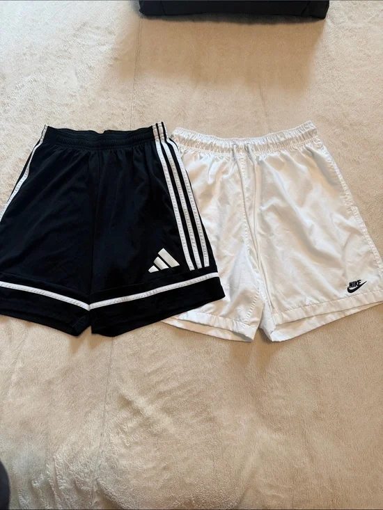 Lightly used Nike Shorts and Adidas Shorts for Men