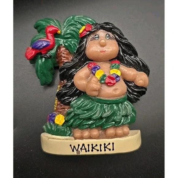 Vintage Joseph K. &‎ Company the POI people Hawaiian Maui Hula Dancer Ornament