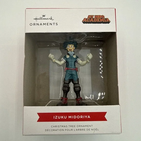 Hallmark My Hero Academia Izuku Midoriya Christmas Tree‎ Ornament New With Box