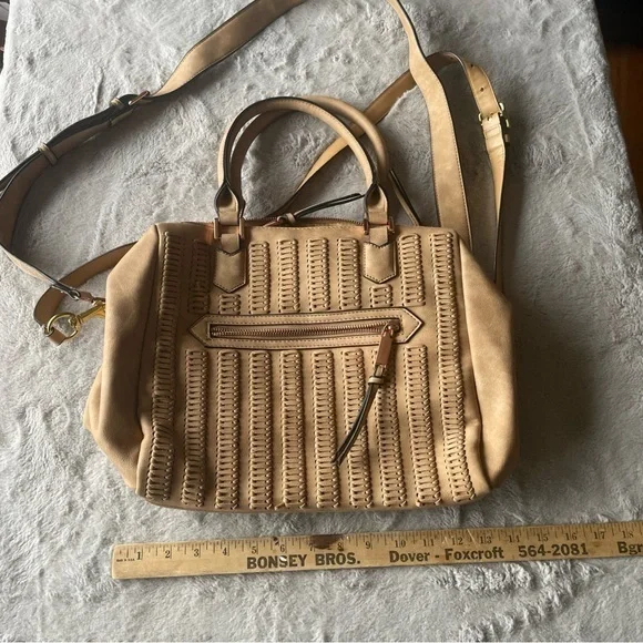 Free people Davie vegan leather satchel