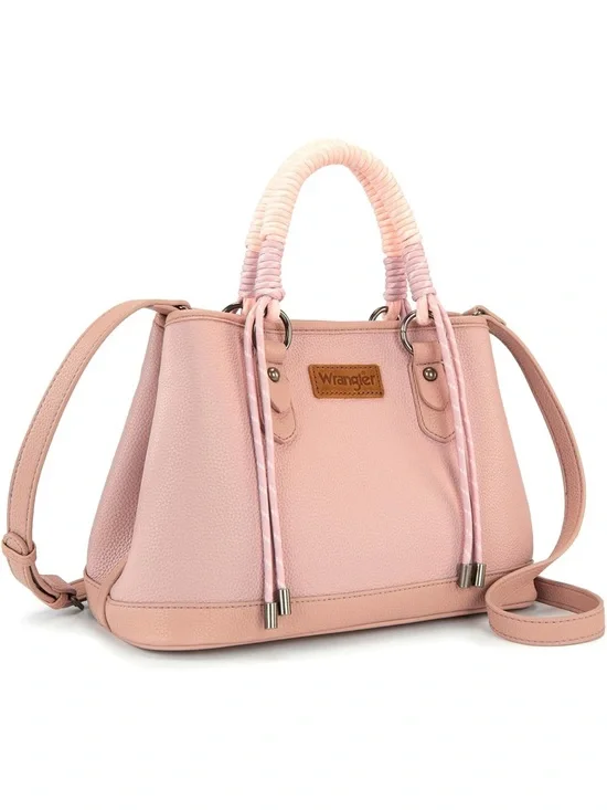Wrangler Pink Satchel Bag