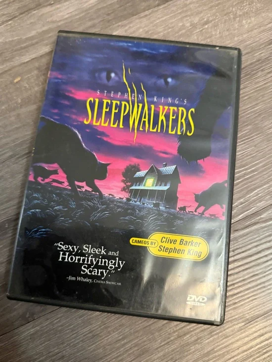 Sleepwalkers DVD - Purple & Black Horror Movie