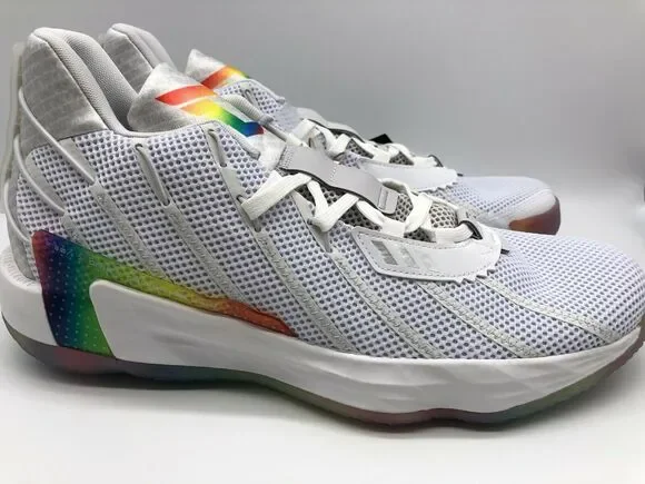 adidas Men’s Dame 7 Never Follow 2021 Damian Lillard Basketball Shoes Size 14.5