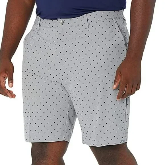 Adidas Men Grey 1 Woven Shorts Adidas Print New Golf Ultimate Size 30