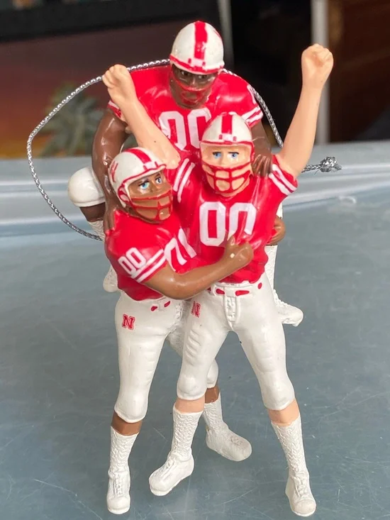 Nebraska Cornhuskers NCAA team holiday Christmas ornament