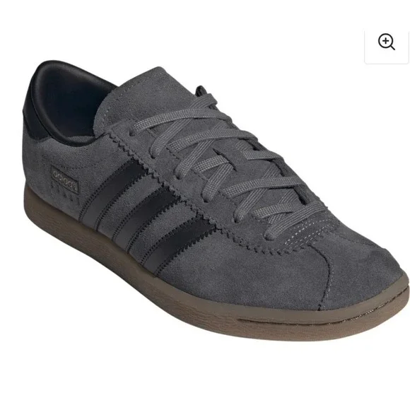 Adidas Originals Stadt Grey Five Core Black Gum Sneakers Men's Size 10.5  NWT