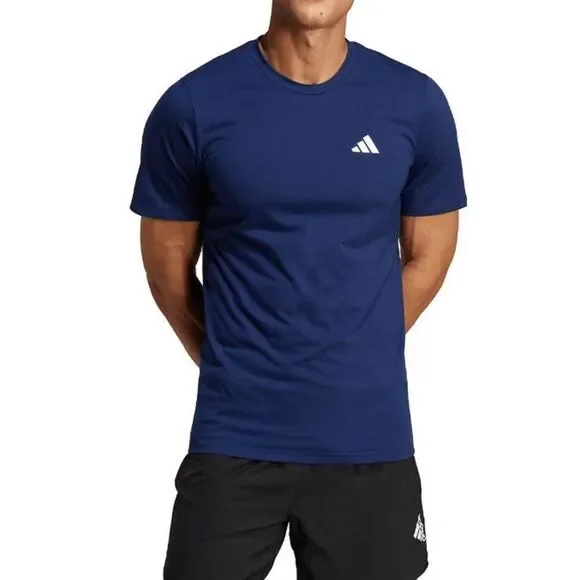 adidas Men's Train Essentials FR Short Sleeve T-shirt Blue Size S
