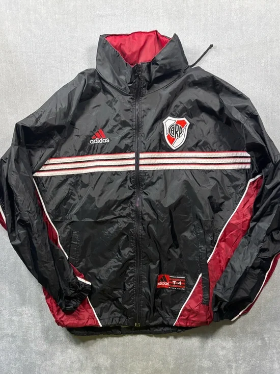1990-1993 Vintage River Plate Adidas Windbreaker