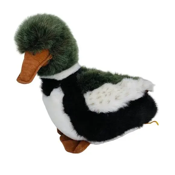 Vintage 24K Polar Puff Stuffed Duck Plush