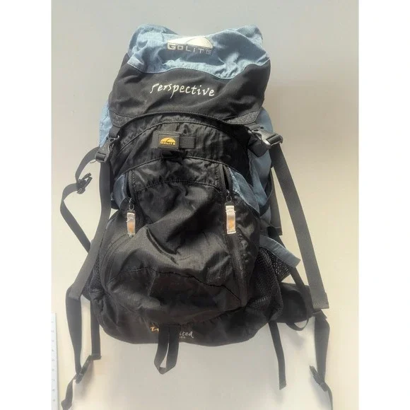 GoLite Perspective Unlimited Series Hiking Backpack Medium Blue Black Vintage