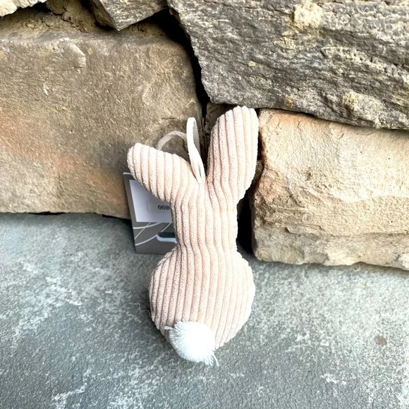 Plush Bunny Ornament