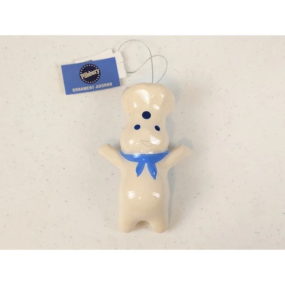 2025 Pillsbury Doughboy Mascot Chef Hanging Christmas Tree Ornament New w Tag