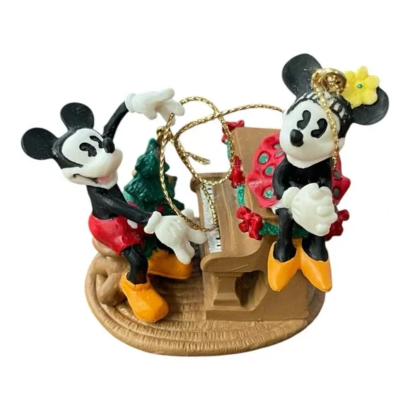Disney Mickey and‎ Minnie Mouse Piano Ornament