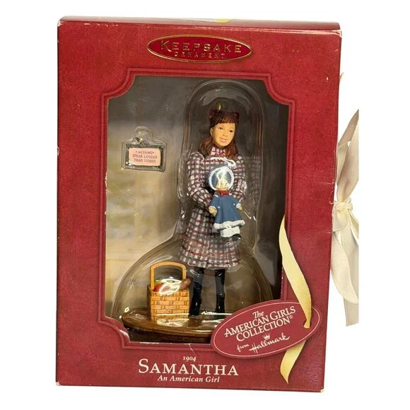 Hallmark Keepsake 2004 Samantha‎ American Girl 1904 Ornament NIB VTG Collectible