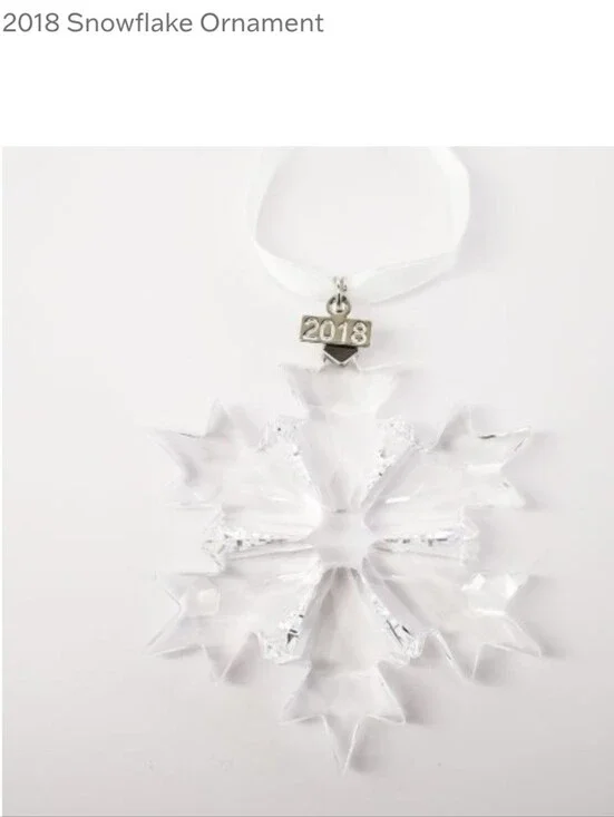Authentic New 2018 Swarovski Crystal Ornament
