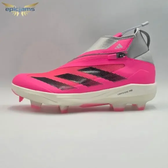 adidas Adizero Impact+ TPU Men's Size 8.5 Baseball Cleats IF3353 Lucid Pink New