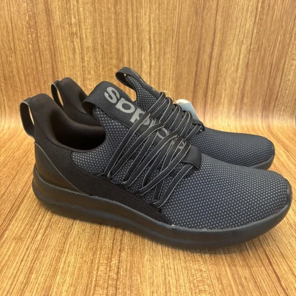 Adidas Lite Racer Adapt 7.0 Mens Size 9‎ Carbon Black New Slip On IE6327 Sneaker