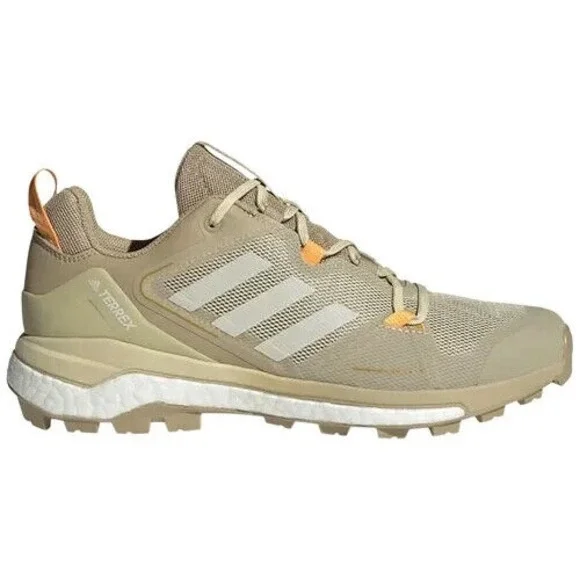 ADIDAS TERREX SKYCHASER 2‎ HIKING SNEAKERS  Men's Size 7.5  BEIGE TONE GUM