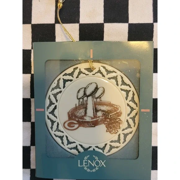 Lenox Green Bay Packers Super Bowl‎ XXXI Ornament – 1996 Champions