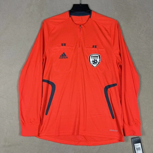 Official Referee Adidas Formotion Jersey Shirt Israel Football‎ Assosia Mens M