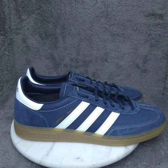 Adidas Sporty & Rich Shoes Mens Size 10.5 Blue White Suede Low Top Gum Sneakers