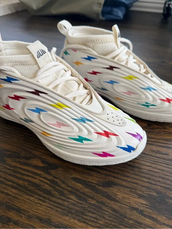 Adidas Harden Volume 10 J Dub Thunderbolt shoes