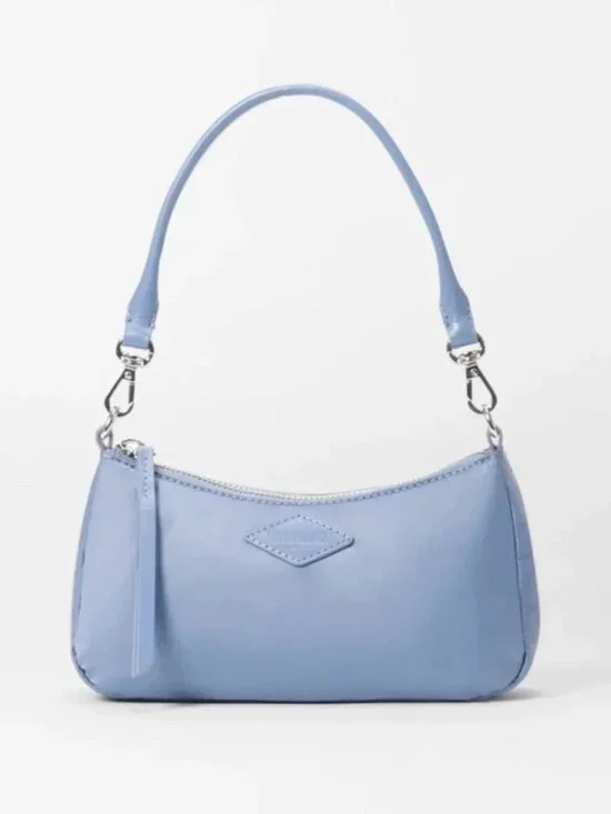 Stone Blue Mini Chelsea Shoulder Bag