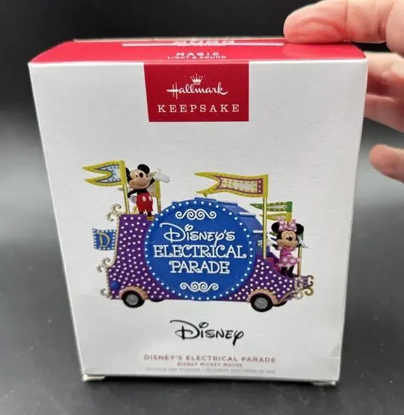 Hallmark Disney's Electrical Parade Ornament Magic Light & Sound -44D