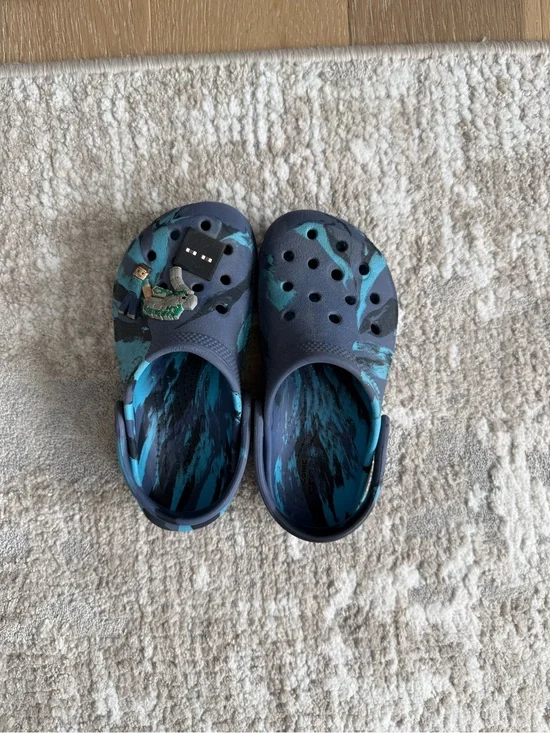 CROCS Kids Marble Navy SZ 12