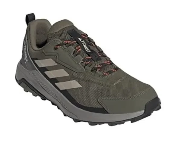 Adidas Mens Terrex Anylander Hiking Shoes Size 10.5 Green Grey Athletic NIB