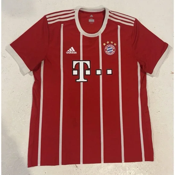 Adidas Bayern Munich 2017/18 Home Football Shirt Soccer Jersey Size 2XL XXL