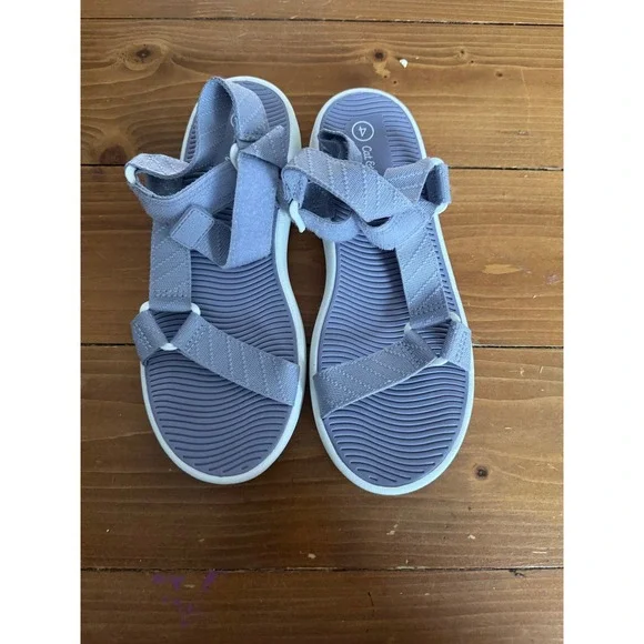 Cat Jack Kids Girls Light Purple Sport Sandals Size‎ 4 Hook and Loop