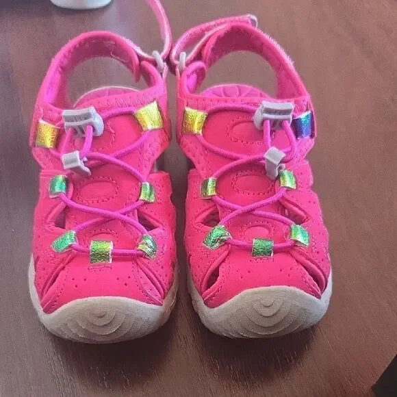 Vibrant Pink Kids Shoes
