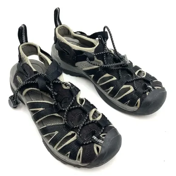 Keen kids size 5 kids True to EUC waterproof Velcro black