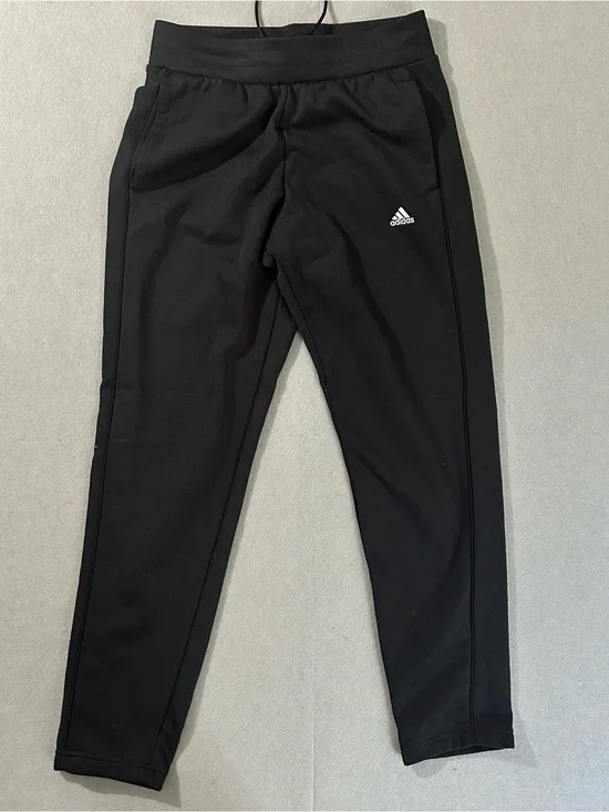 adidas Black Men's Athletic Track Joggers