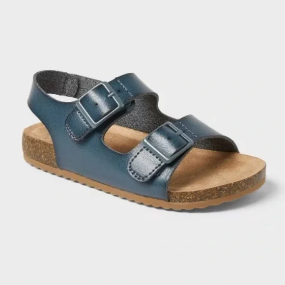 NWT Cat & Jack Toddler Girls Reagan Footbed Sandals- Size 5
