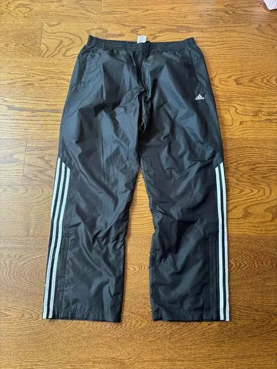 Adidas Men's 3-Stripes Lined Athletic Track Pants Black Size Large