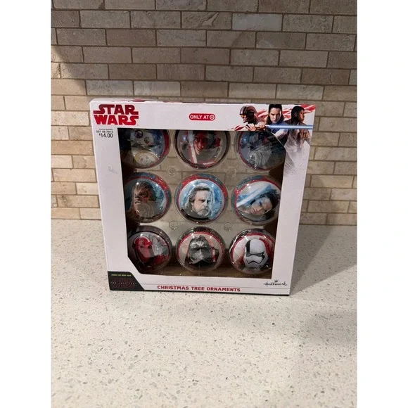 Disney Star Wars Last Jedi Christmas‎ Ornaments