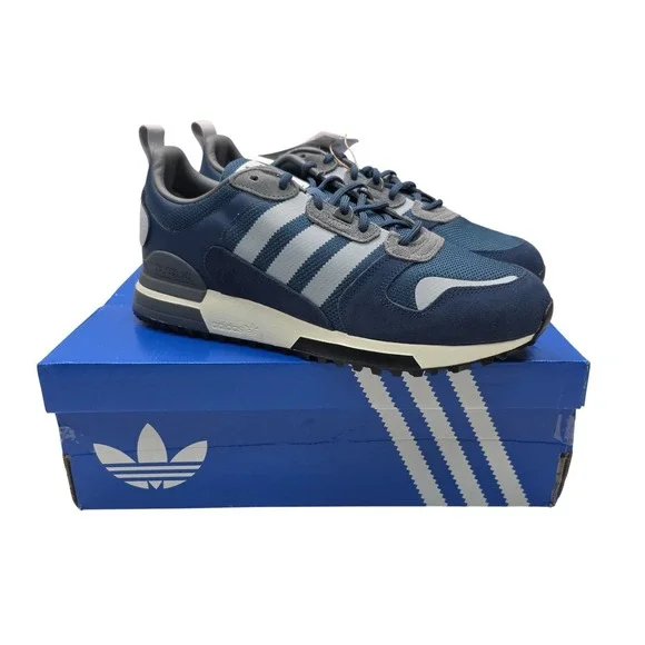 Adidas ZX 700 HD Mens Crew Navy Grey Two Blue Sneakers H01850‎ Size 11.5 NEW