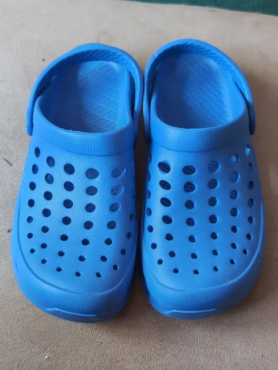 Kids Blue Slip-On Clog Shoes