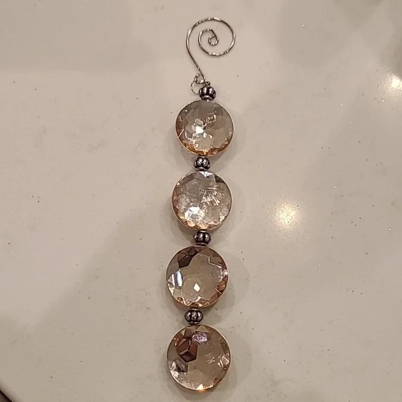 Pink Gem Ornament