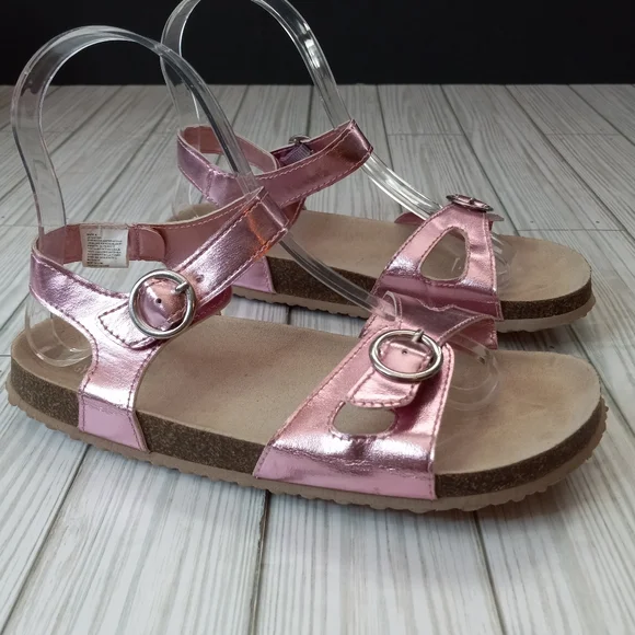 Gymboree Pink Metallic Sandals