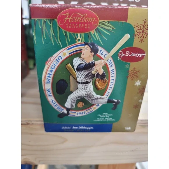 Heirloom Ornament Collection‎ Joltin Joe DiMaggio Baseball 2005