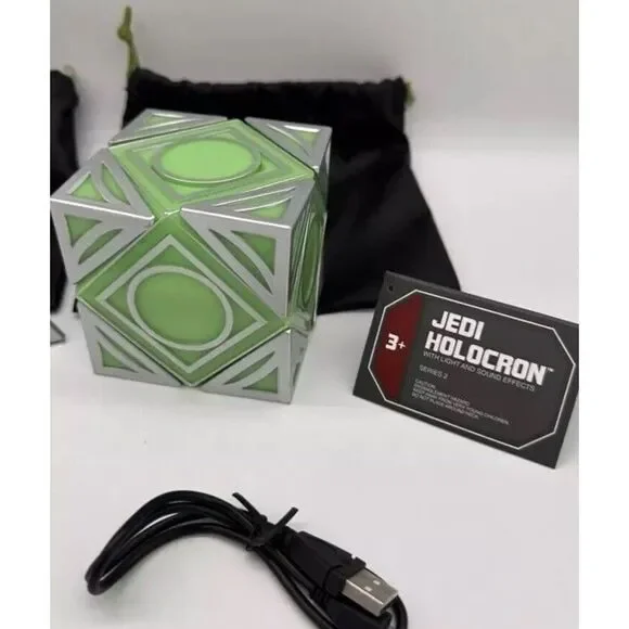 2024 Disney Parks Star Wars Galaxy's Edge Holocron Green‎ Jedi 2.0 May The 4th