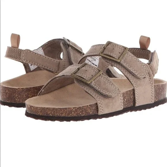 OshKosh B'gosh Bruno 3 Toddler Boys' Sandals Tan Size 12T