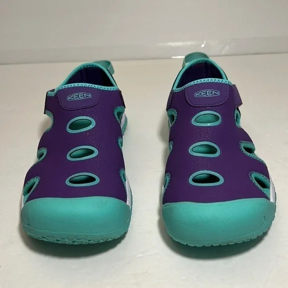 Keen Aqua Stop Anatomic Footbed Eco Anti Odor Big Kids Water Shoes Sz 4 Sandals