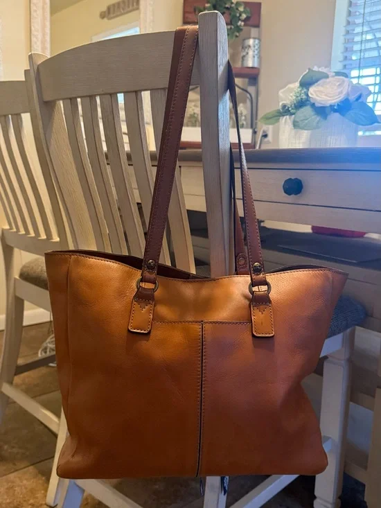 Patricia Nash Full Grain Leather Tote