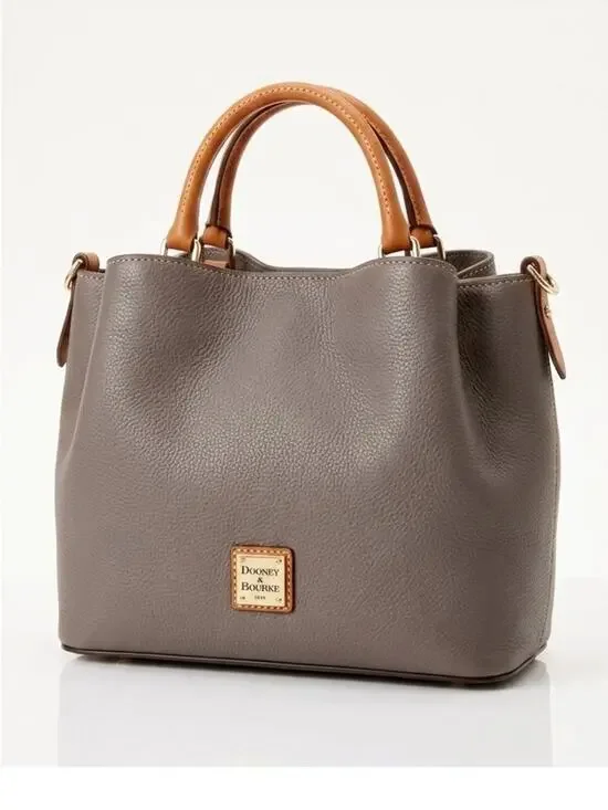 ✨ Dooney & Bourke Small City Barlow Tote - Classic Satchel in Elephant