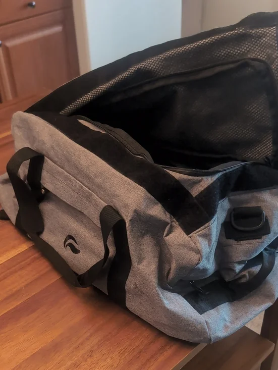 SKUNK Brand Odor Control Gray and Black Men's Duffel